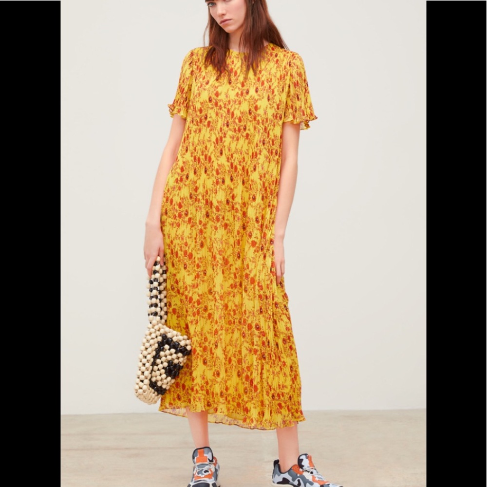 ZARA floral print dress